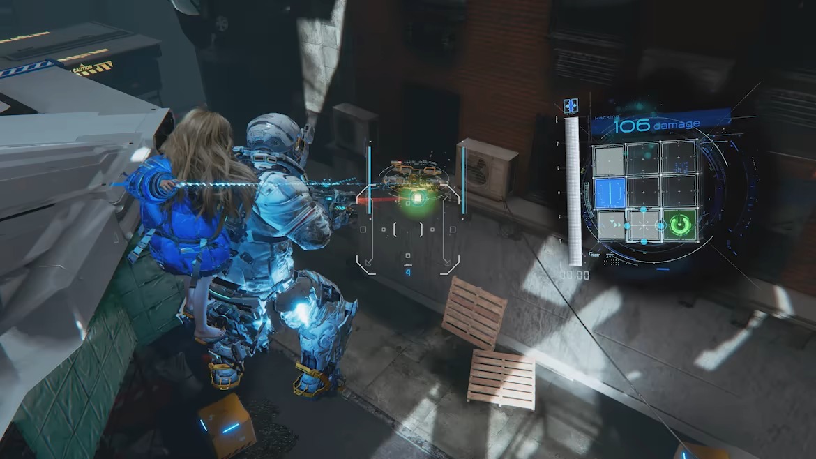 pragmata combat hacking